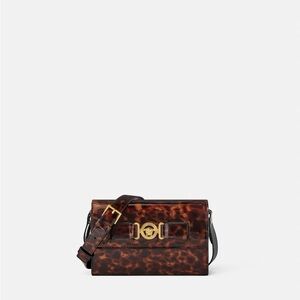 Versace Tortoiseshell Crossbody Bag